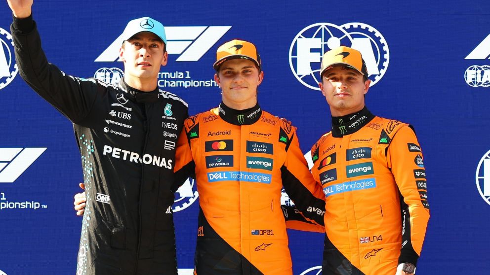 Oscar Piastri se quedó con la pole position del Gran Premio de China de Fórmula 1