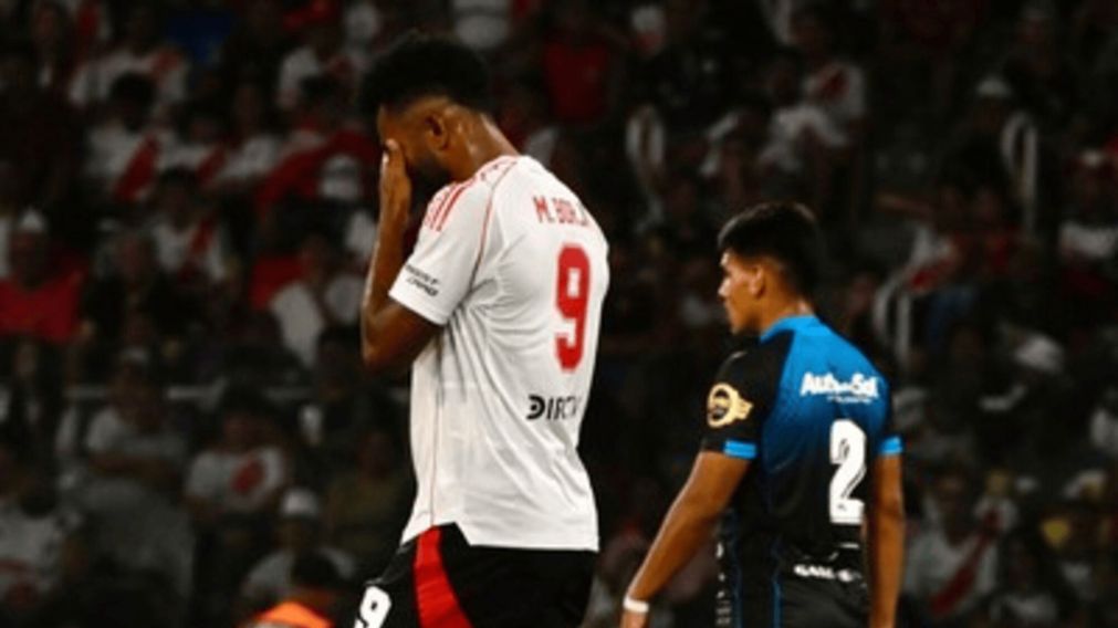 La tremenda sequía goleadora de Miguel Borja en River: cuánto hace que no convierte