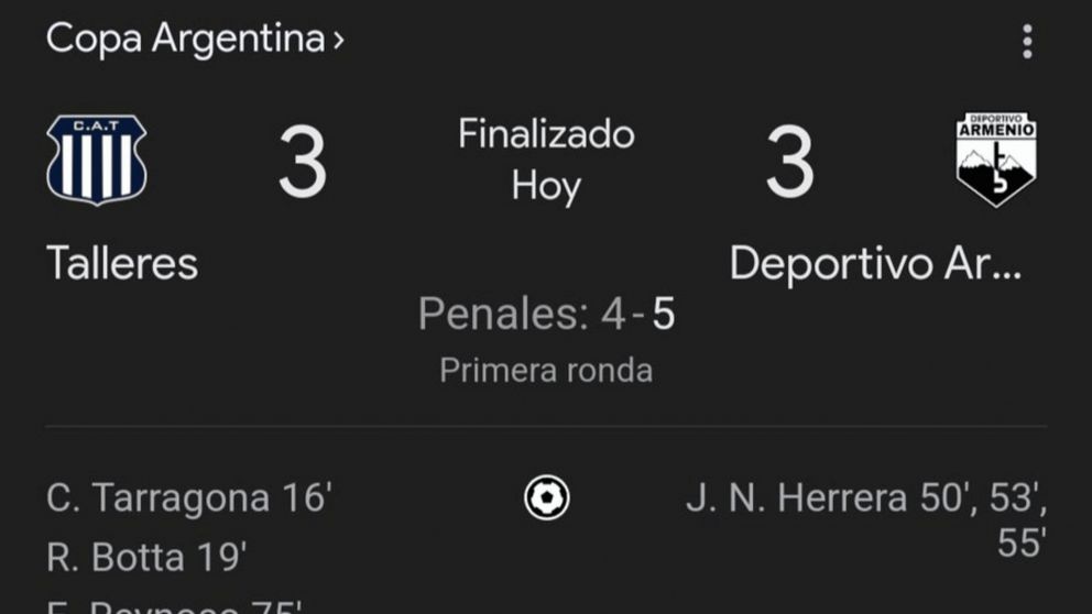 Los hinchas de River explotaron en las redes tras el batacazo de Armenio ante Talleres en la Copa Argentina: los incre�bles memes y reacciones