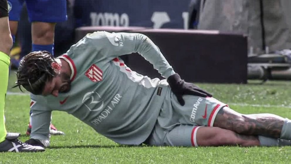 Sufre Scaloni: De Paul salió lesionado en la increíble derrota del Atlético de Madrid y enciende las alarmas en la Selección Argentina