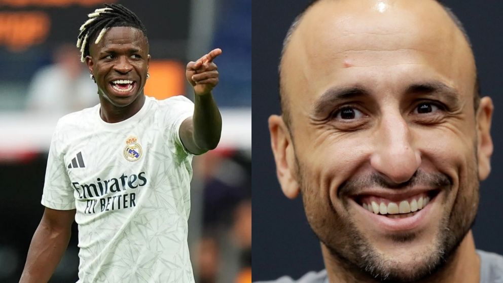 Manu Ginobili le hizo un regalo a Vinicius con una dedicatoria muy especial: cómo reaccionó el futbolista