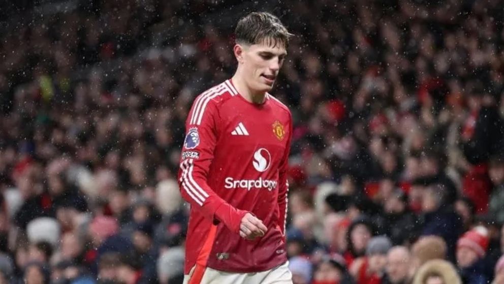 Alejandro Garnacho sufrió un llamativo castigo por su ninguneo al DT del Manchester United