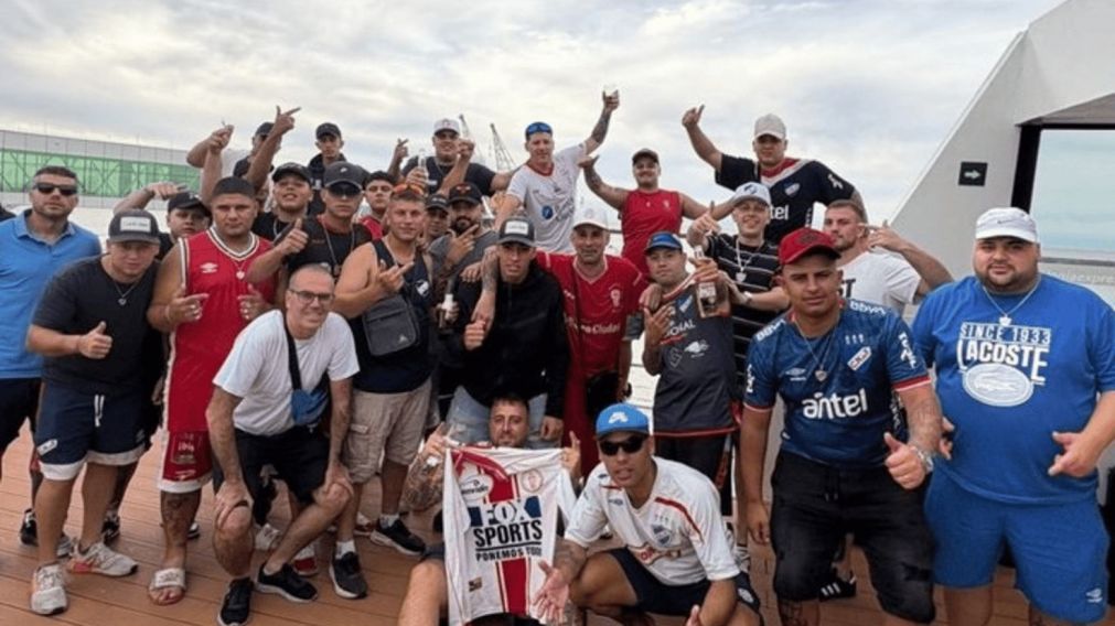 La historia de los barras de Nacional involucrados en la pelea de Hurac�n y que cayeron presos en un estadio del Ascenso