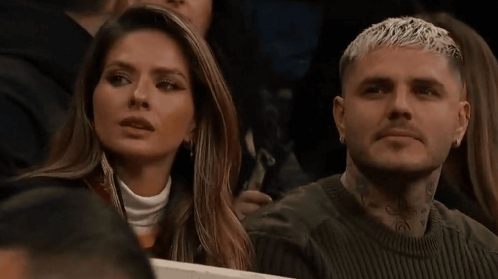 Mauro Icardi llevó a la cancha a la China Suárez para presenciar el clásico de Turquía y se robaron todas las miradas