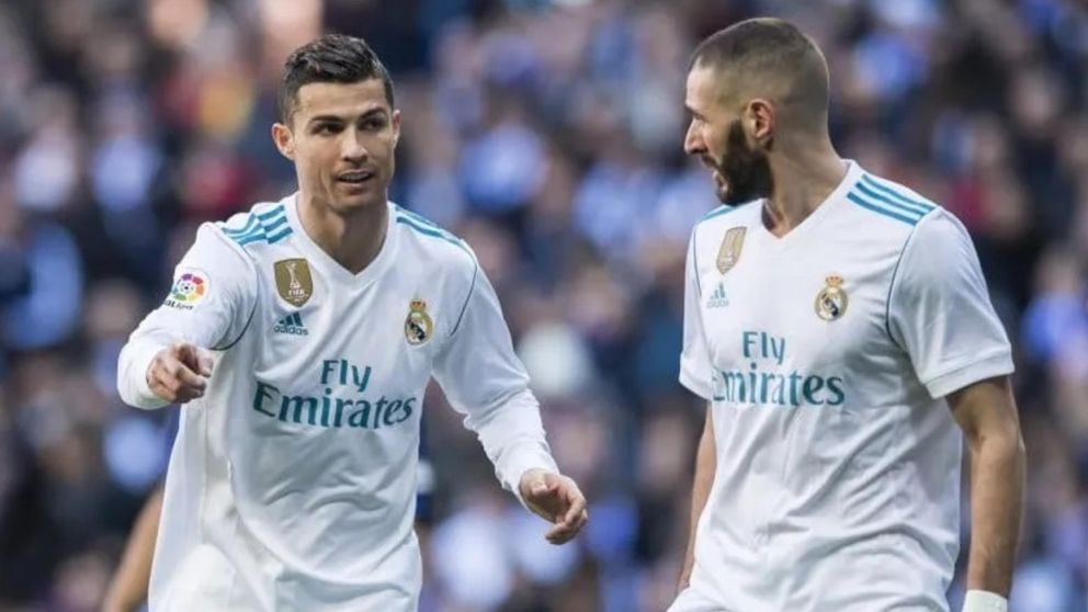Karim Benzema no se achicó y le puso los puntos a Cristiano Ronaldo sobre quién es el mejor futbolista de la historia