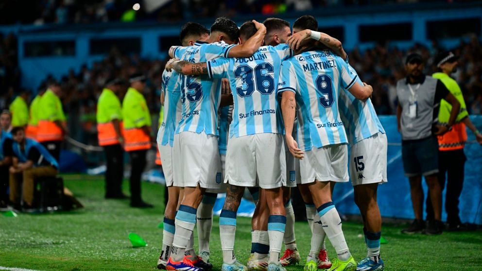 Racing le dio un golpazo a Botafogo y tomó ventaja en la final de la Recopa Sudamericana
