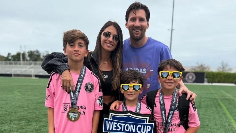 Lionel Messi y Antonela Roccuzzo estallaron de orgullo gracias a un importante logro de sus tres hijos