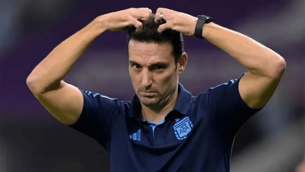 Alerta para Scaloni: uno de los delanteros de la Selección Argentina se lesionó y se perdería la Fecha FIFA
