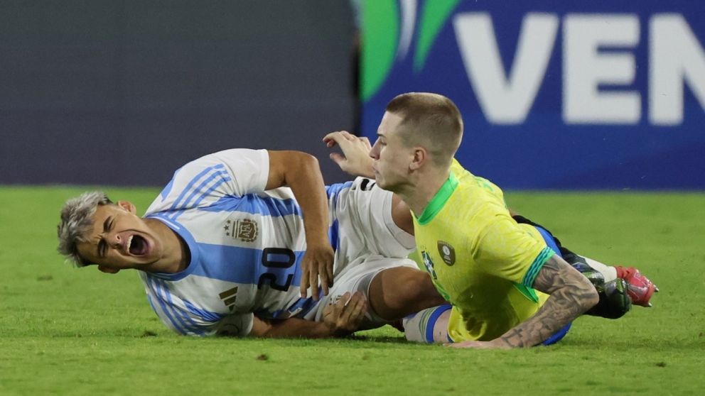 ¿Llegan contra Paraguay?: la Selección Argentina Sub 20 confirmó las lesiones de Echeverri y Woiski