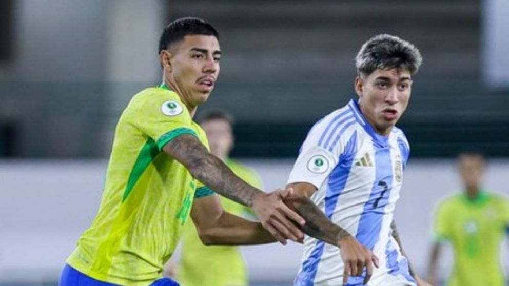 La Seleccion Argentina y Brasil empataron en un clásico caliente: la definición se dará en la última jornada del Sudamericano Sub 20