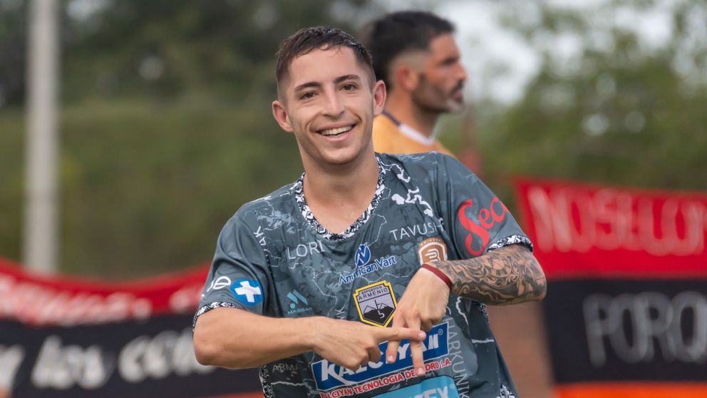 Valentino Venetucci se ilusiona con la nueva versión de Deportivo Armenio