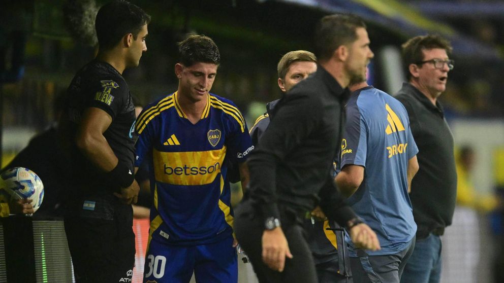 Alerta en Boca: Belmonte se desgarró y Gago lo pierde para dos partidos fundamentales