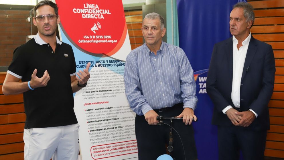 Sebastián Crismanich en una charla con atletas argentinos: "El deportista no puede disociarse de la parte humana"