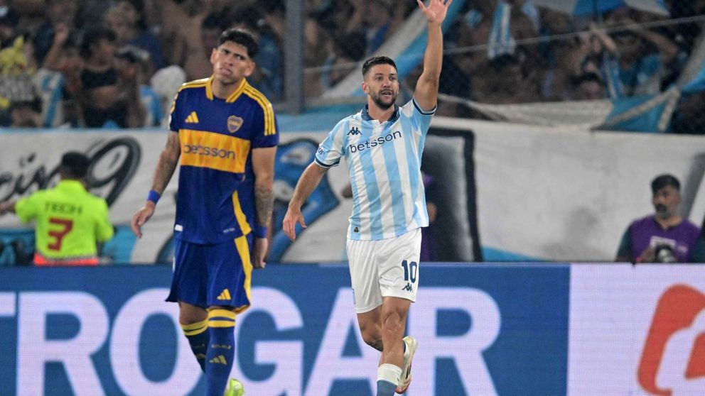 Racing le ganó a Boca en un clásico caliente y con polémica por el Torneo Apertura
