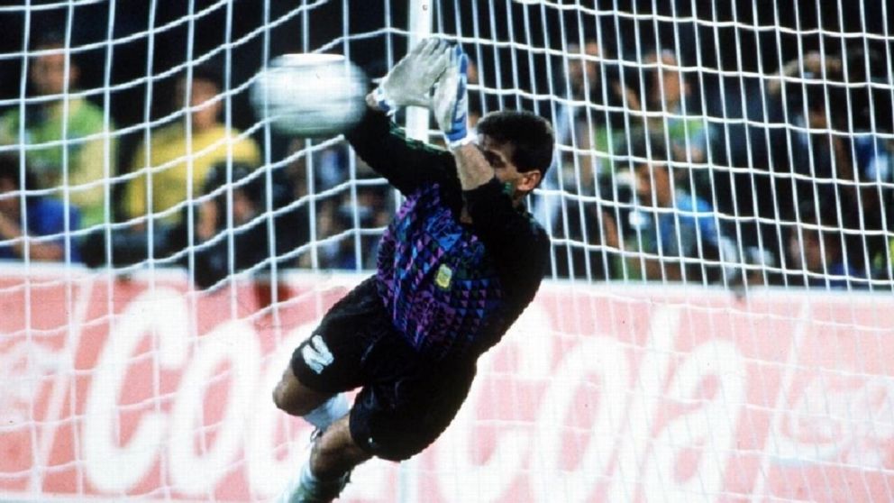 Sergio Goycochea, el �ngel guardi�n que ataj� penales y llev� a la Argentina al borde de la gloria en el Mundial 90