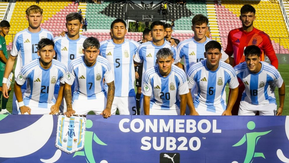 Confirmado: cuándo juega Argentina en el Hexagonal Final del Sudamericano Sub 20