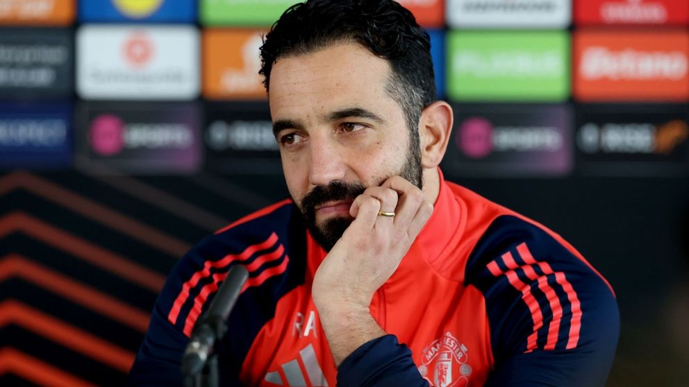 Rúben Amorim enterró a un jugador del Manchester United: "Prefiero convocar al entrenador de arqueros"