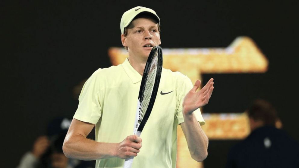 Jannik Sinner y Ben Shelton se metieron en semifinales del Abierto de Australia