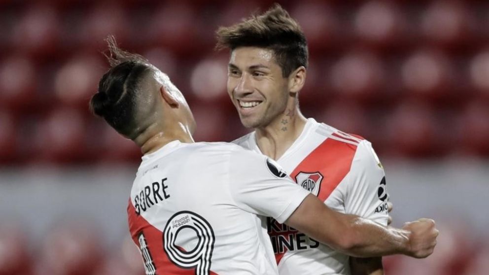 El sentido mensaje de Rafael Santos Borré por el regreso de Gonzalo Montiel a River