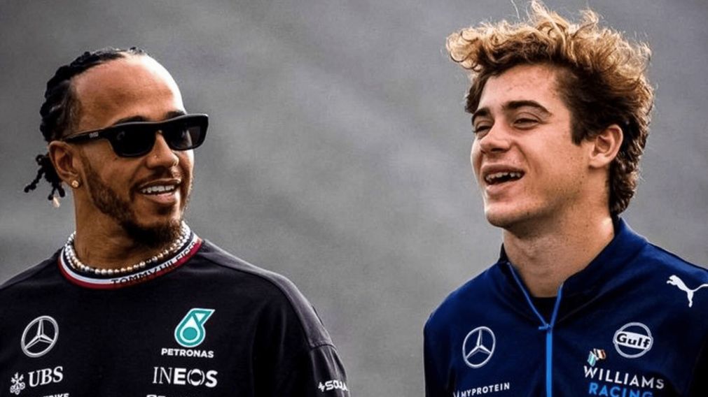 Franco Colapinto le dejó un llamativo mensaje a Lewis Hamilton tras su impactante presentación en Ferrari