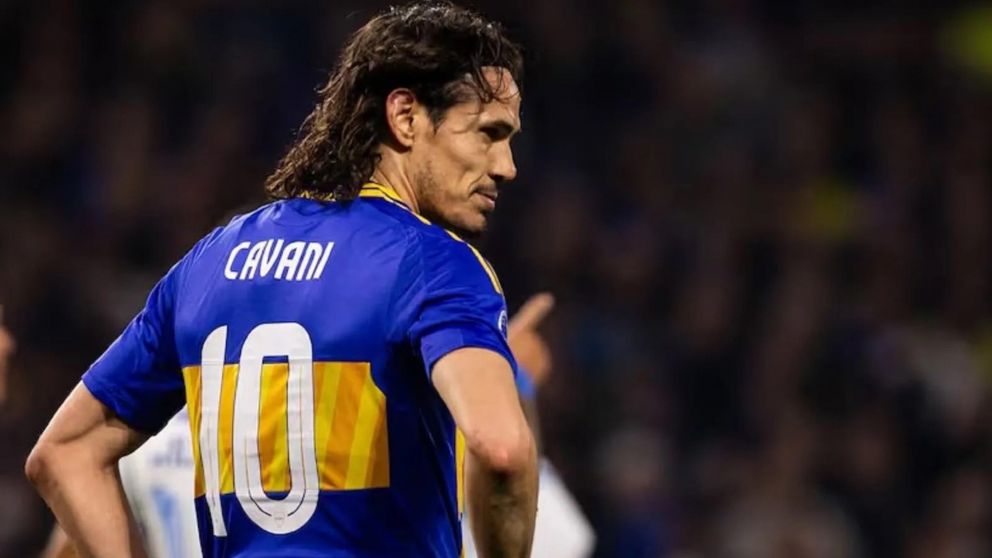 Alarma en Boca: Cavani sufrió una molestia y se perdería el debut por la Copa Argentina