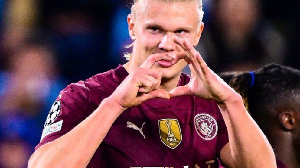 Erling Haaland selló un contrato histórico con el Manchester City