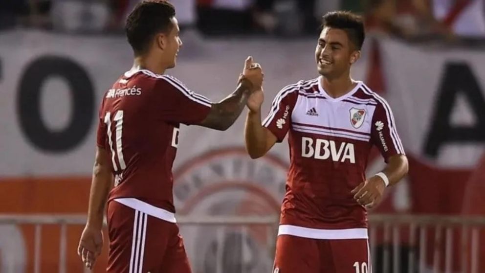 La llamativa promesa que Driussi le hizo al Pity Martínez y que cumplió con su retorno a River