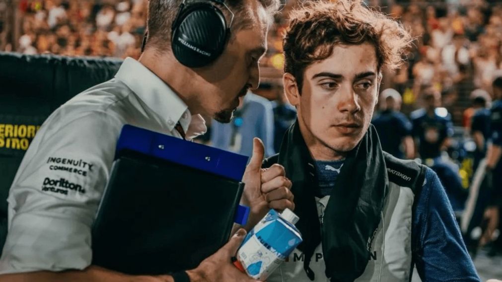 Franco Colapinto se los advirtió y en Williams, otra vez, no le hicieron caso: el tremendo contrapunto antes del accidente
