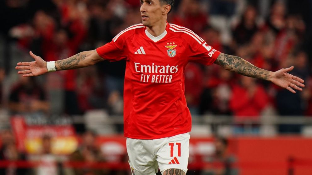 Ángel Di María, otra vez figura en Benfica: doblete y pase a la final de la Copa de la Liga de Portugal