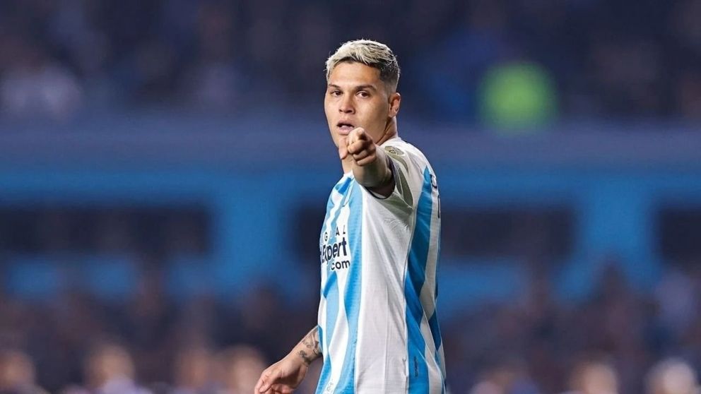 ¿Despedida?: el llamativo posteo de Juanfer Quintero tras los rumores sobre su salida Racing