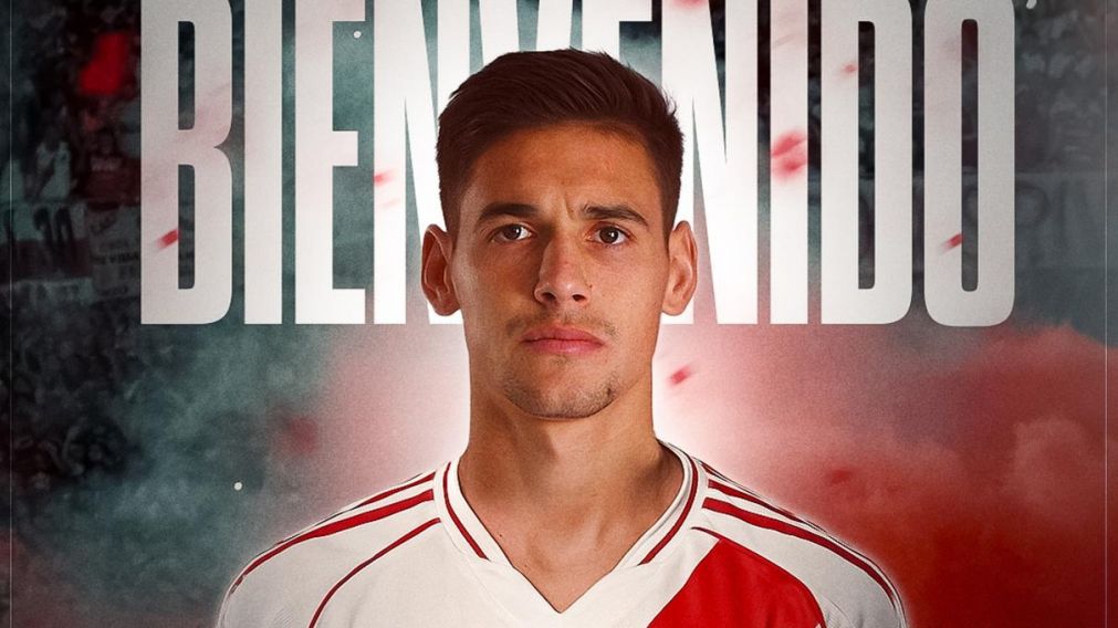 Volvió: River presentó a Lucas Martínez Quarta como nuevo refuerzo