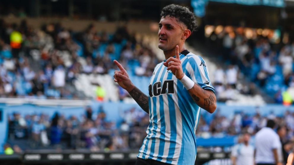 ¿Se va?: Racing recibió una oferta millonaria desde Europa por Gastón Martirena