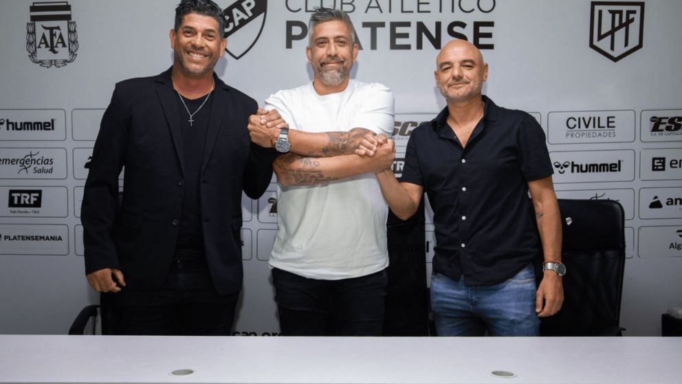 Renovó la dupla: Favio Orsi y Sergio Gómez seguirán en Platense