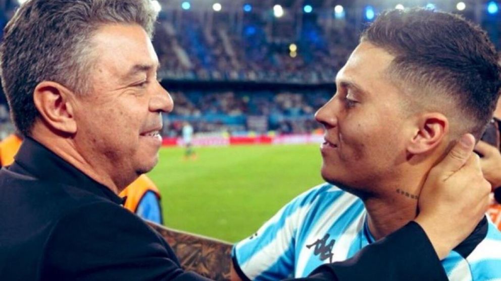 �Se despide de Racing?: el sentido posteo de Juanfer Quintero y la dedicatoria para Gallardo
