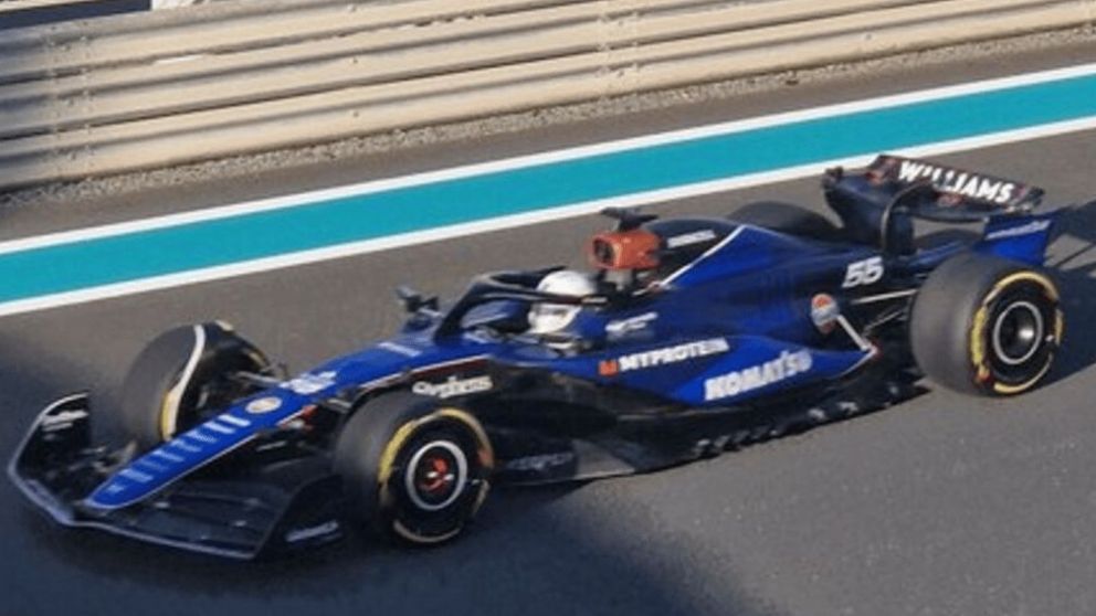 El tremendo anuncio de Williams tras las primeras pruebas de Carlos Sainz en el auto que dejó Franco Colapinto