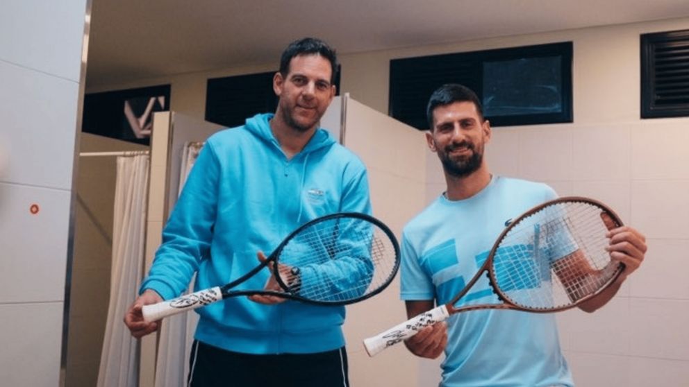 Del Potro le dedicó una emotiva carta a Novak Djokovic