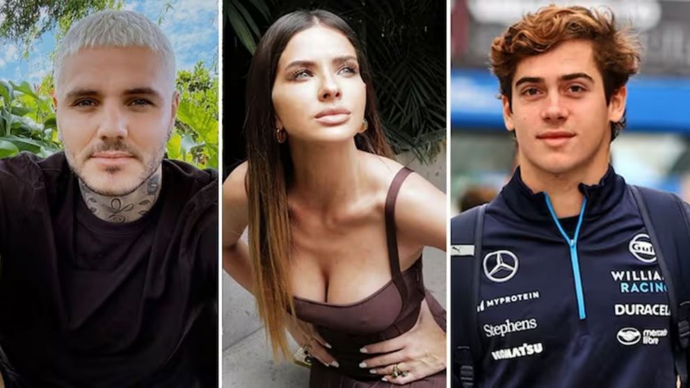 Chau China Su�rez: la reacci�n de Franco Colapinto ante el acercamiento de la actriz con Mauro Icardi