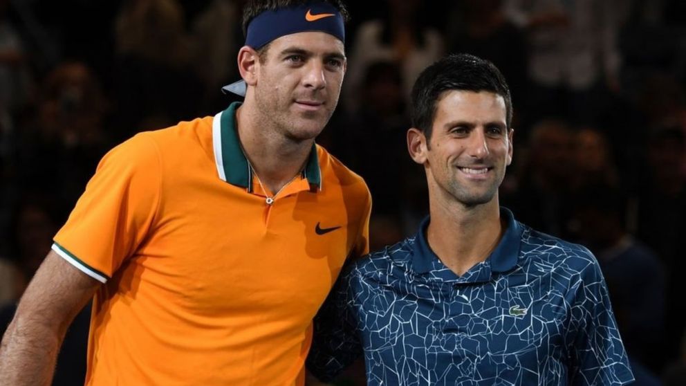 Juan Martín Del Potro vs. Novak Djokovic en El Último Desafío, EN VIVO: qué canal lo da por TV y ONLINE