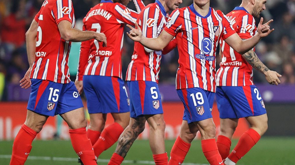 De Paul y Julián Álvarez anotaron en la goleada de Atlético de Madrid ante Valladolid