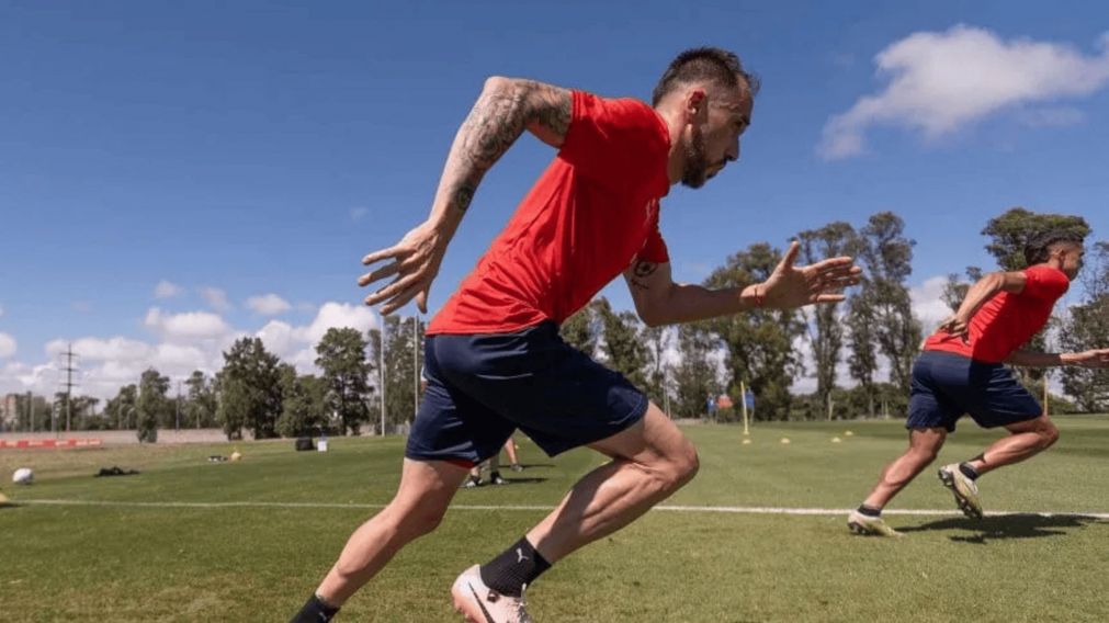 Independiente hoy: Federico Mancuello entrenó a la par y sería titular ante Central Córdoba