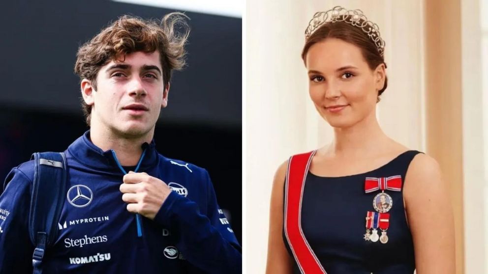 Toda la verdad sobre el romance entre Franco Colapinto y la princesa Ingrid Alexandra de Noruega