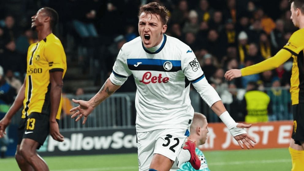 Mateo Retegui ratificó su gran temporada en Atalanta: doblete ante Young Boys por la Champions League