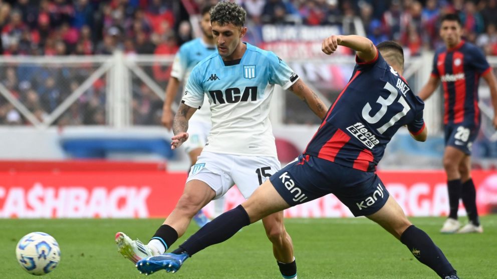 Martirena festejó la victoria de Racing con una cargada a San Lorenzo sobre un tema muy sensible