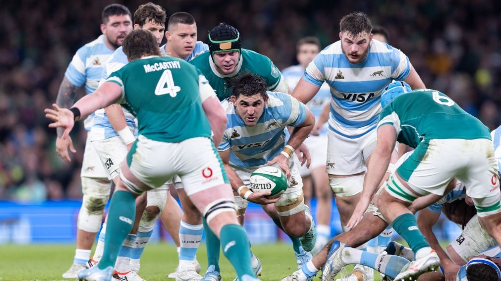 Los Pumas y un clásico: perdió con Irlanda como visitante