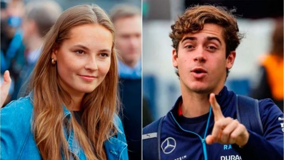 Franco Colapinto envuelto en un escándalo con la princesa Ingrid Alexandra de Noruega