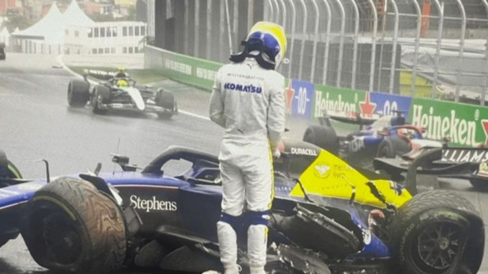 Máxima tensión y preocupación en Williams por los accidentes del GP de México y Brasil: "Nadie puede soportar..."