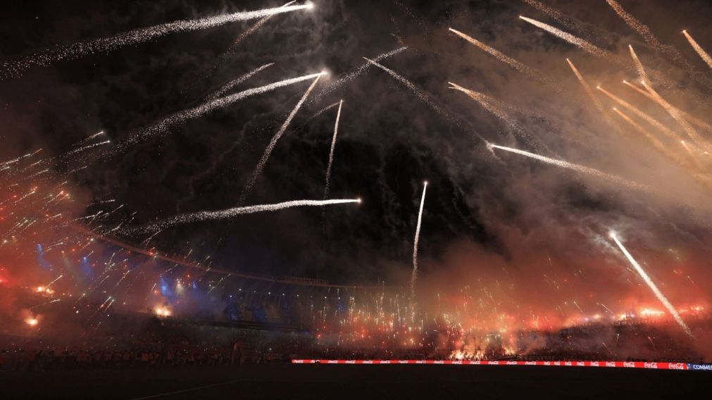 Racing, al mejor estilo River: espectacular recibimiento ante Corinthians por la Copa Sudamericana