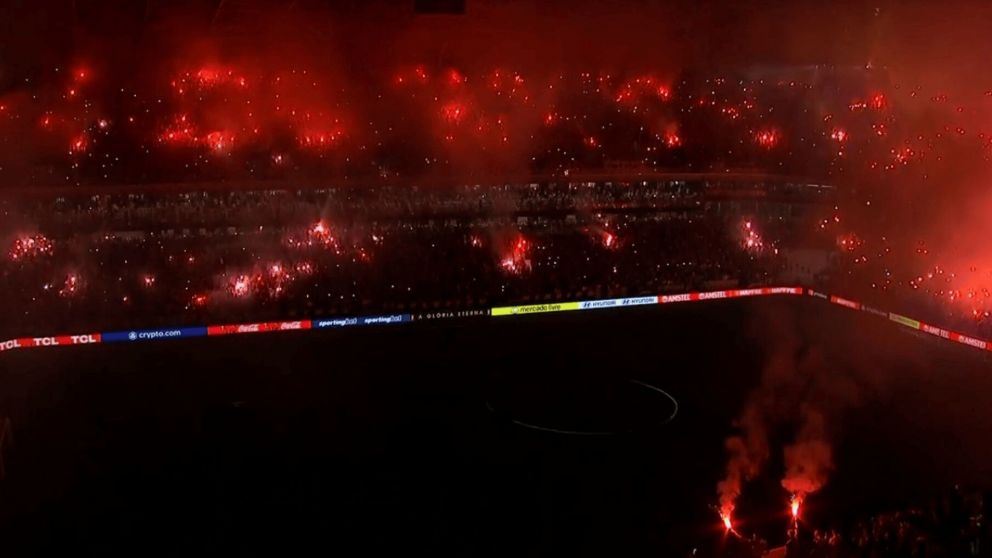 VIDEO: así fue el impresionante recibimiento de los hinchas de Atlético Mineiro ante River