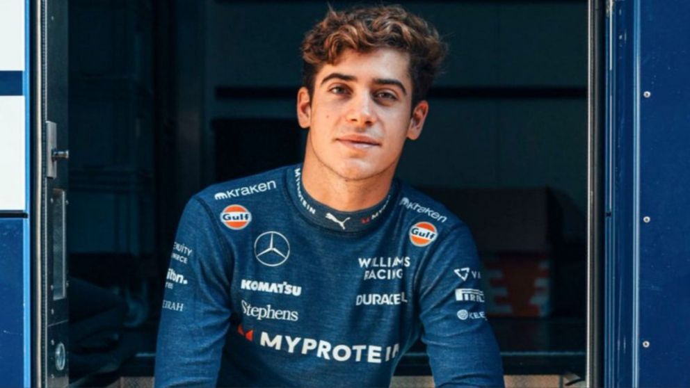 Franco Colapinto es furor en la Fórmula 1 y fue tapa de una famosa revista a nivel mundial