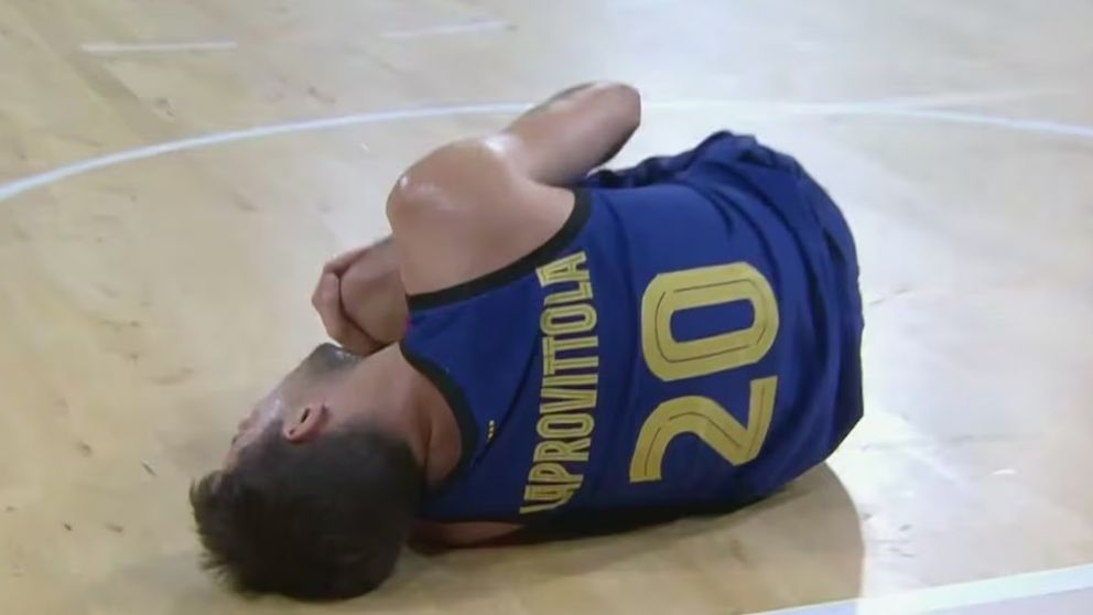 Video impactante: Nicolás Laprovittola sufrió una grave lesión y le dice adiós a la temporada de Barcelona